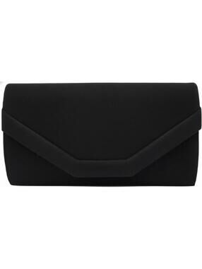 Elegant Black Envelope Clutch Bag
